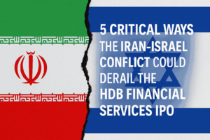 Impact Of Iran-Israel Conflict On HDB Financial Services IPO